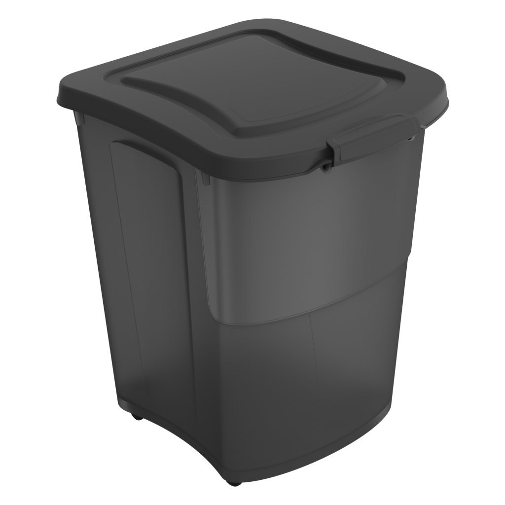 Rotho archi huisdiervoercontainer 38l antraciet transparant