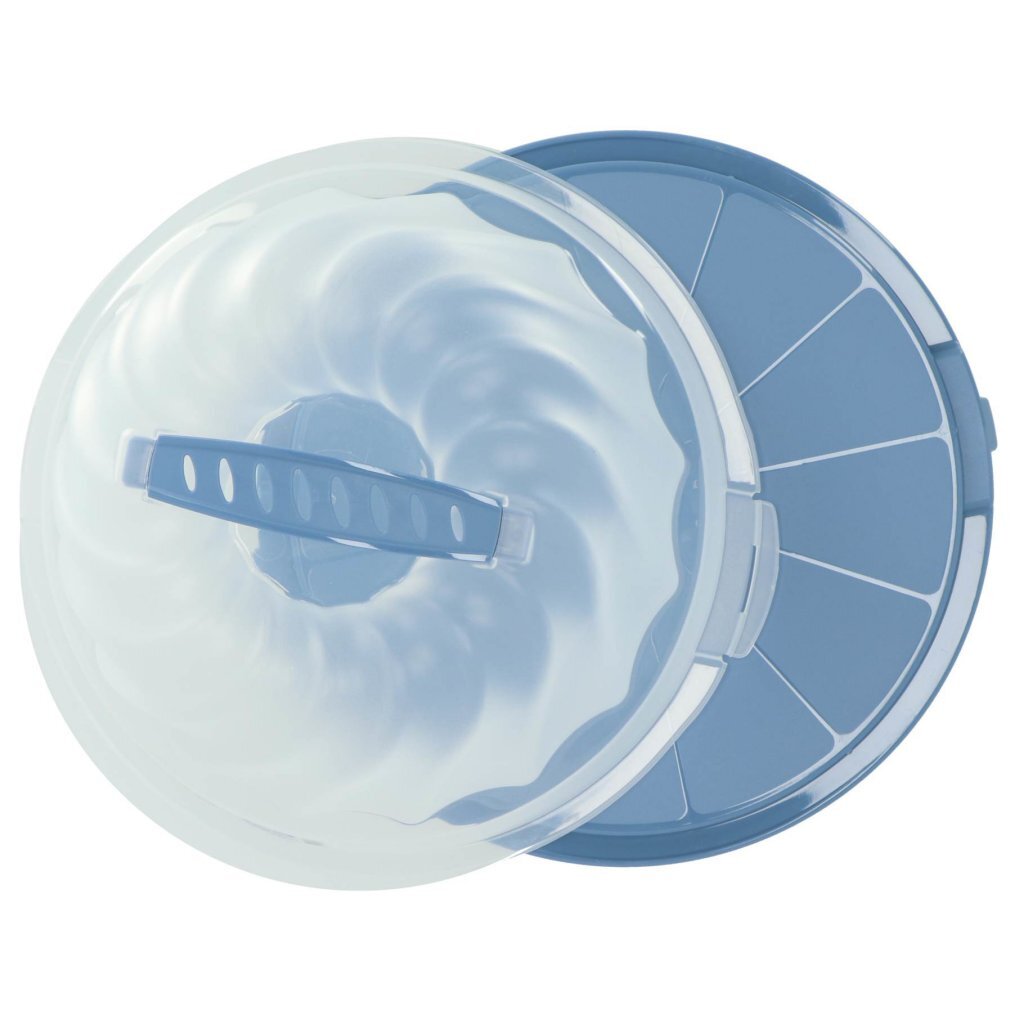 Rotho gugelhupf verse cakedoos tulband horizon blauw transparant