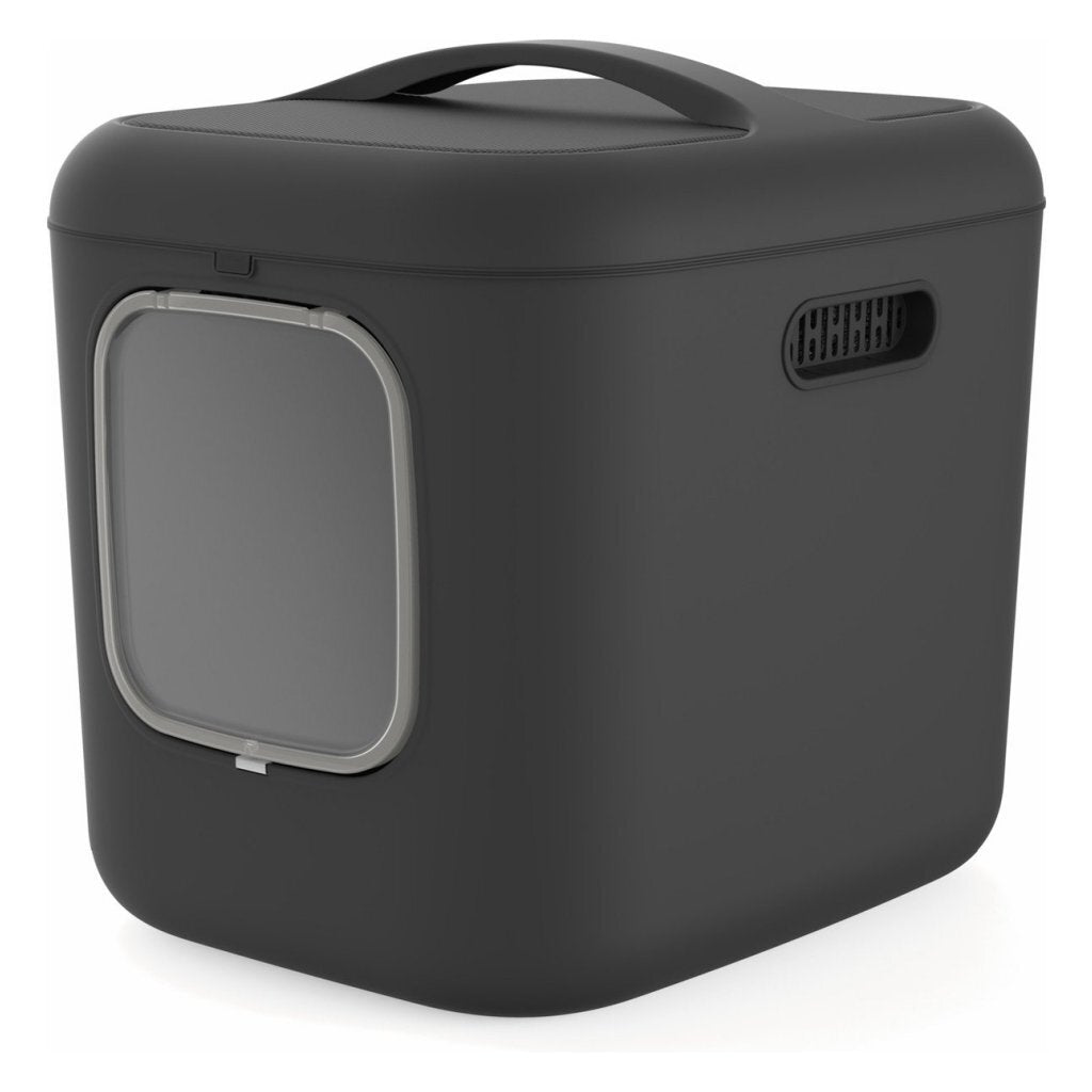 Rotho mypet biala xl kattenbak 61,4x49,2x57,6 cm antraciet