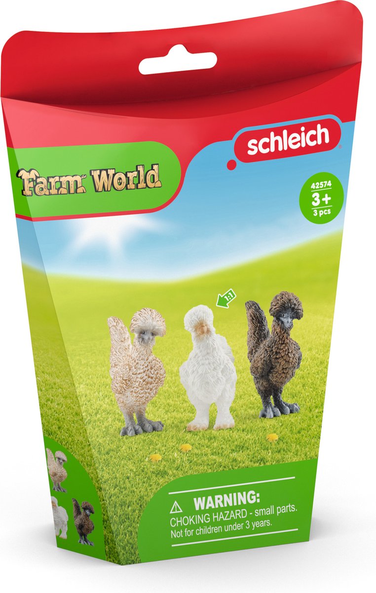 Schleich BOERDERIJ WORLD Kippenvrienden 42574