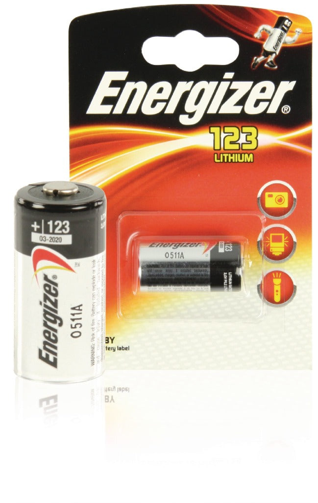Energizer en123p1 el123 lithium fotobatterij 1-blister