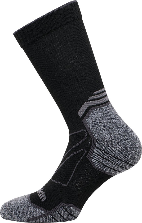 Jack wolfskin vojo light sock cl c unisex sportsokken - black 35-37