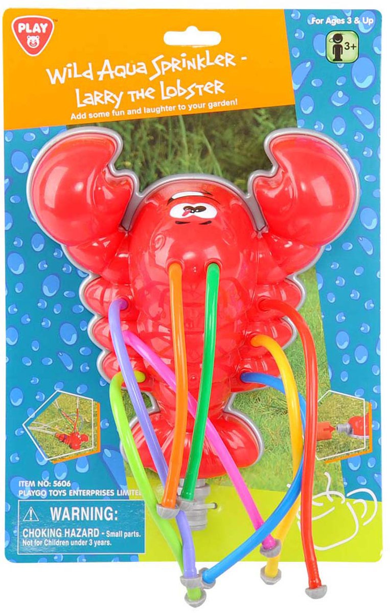 Speel watersproeier larry de kreeft