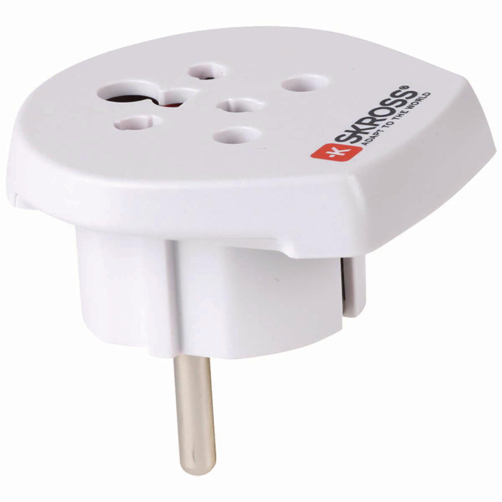 Skross Skross SKR1500217E Reisadapter India Israël Denemarken Naar Europa