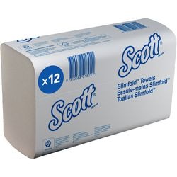 Papieren handdoeken scott slimfold 5856 papier