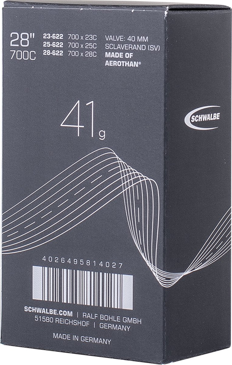 Schwalbe Binnenband Aerothan FV SV20E 23 28-622 IB SV 40mm (1e)