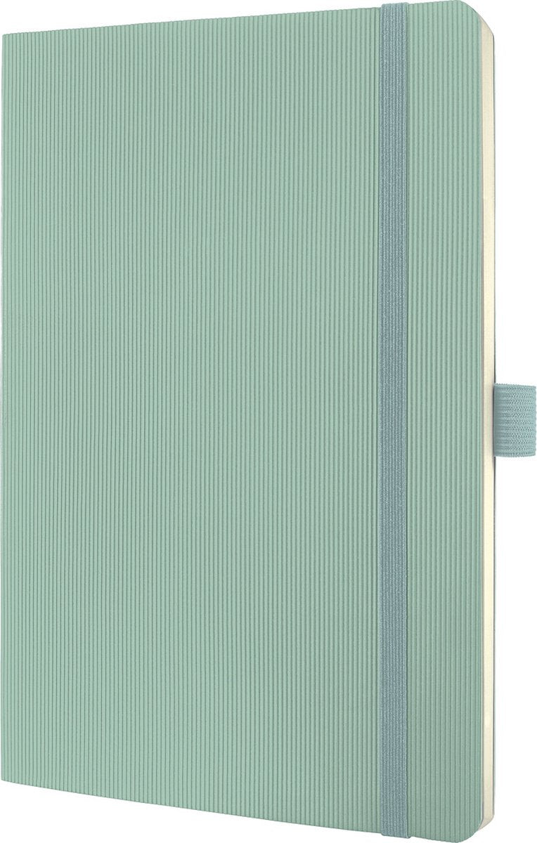 Sigel notitieboek - conceptum - a5 - mintgroen - softcover - 194 pagina's - lijn - 80 grams papier - si-co337