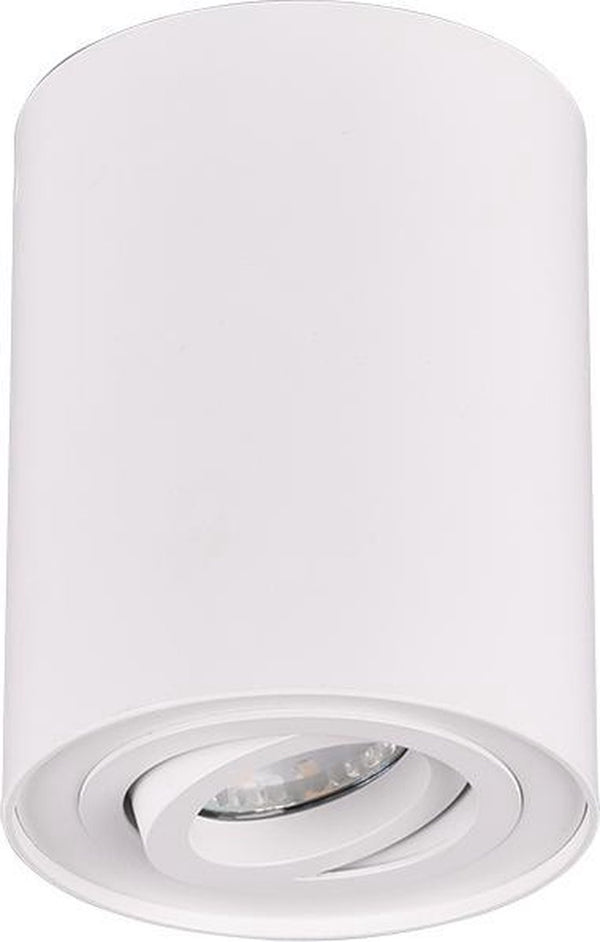 Trio cookie - plafondlamp - wit mat - excl. 1x gu10 4,9 w - osram lichtbron - verlichting omhoog en omlaag - niet dimbaar