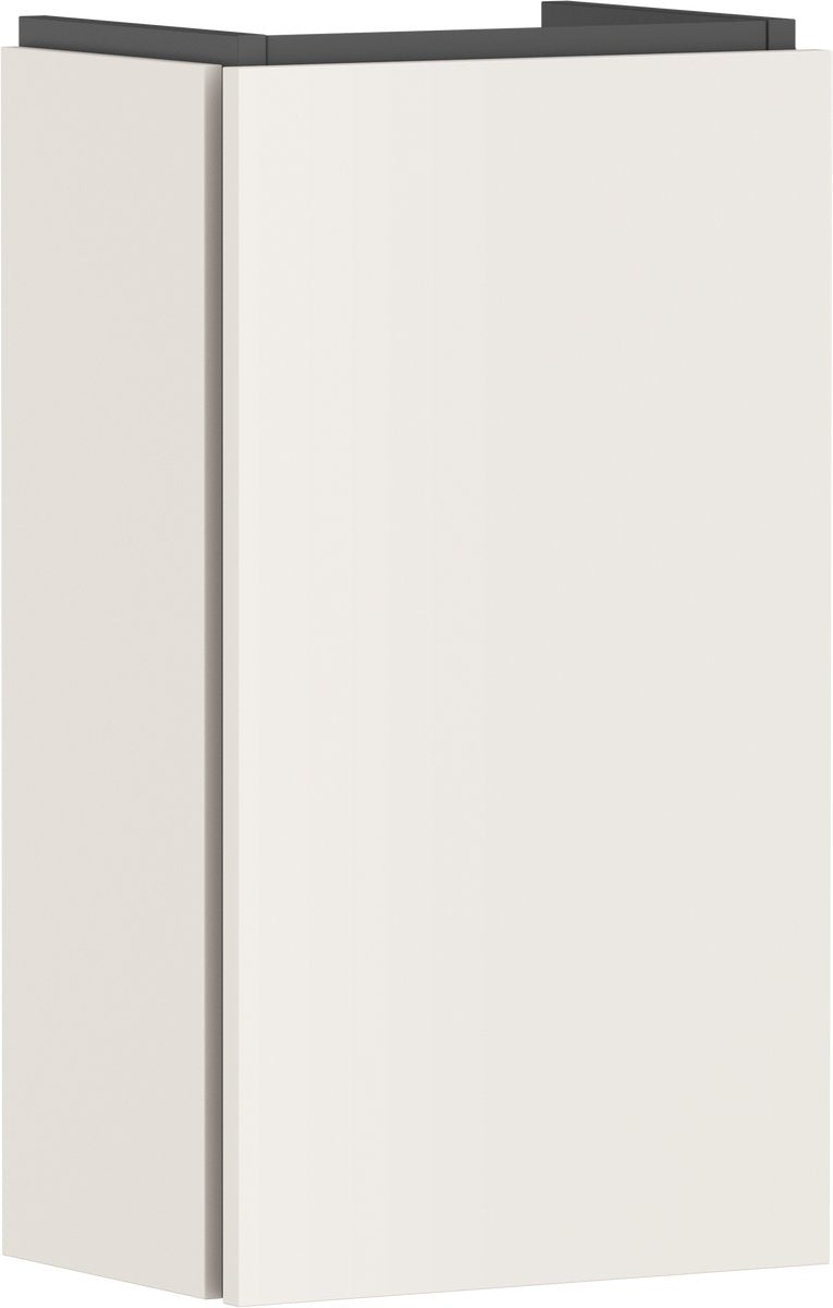 Hansgrohe xilesa e - badmeubel - 340 240mm maat - voor fontein - rechts scharnier - sand matt beige