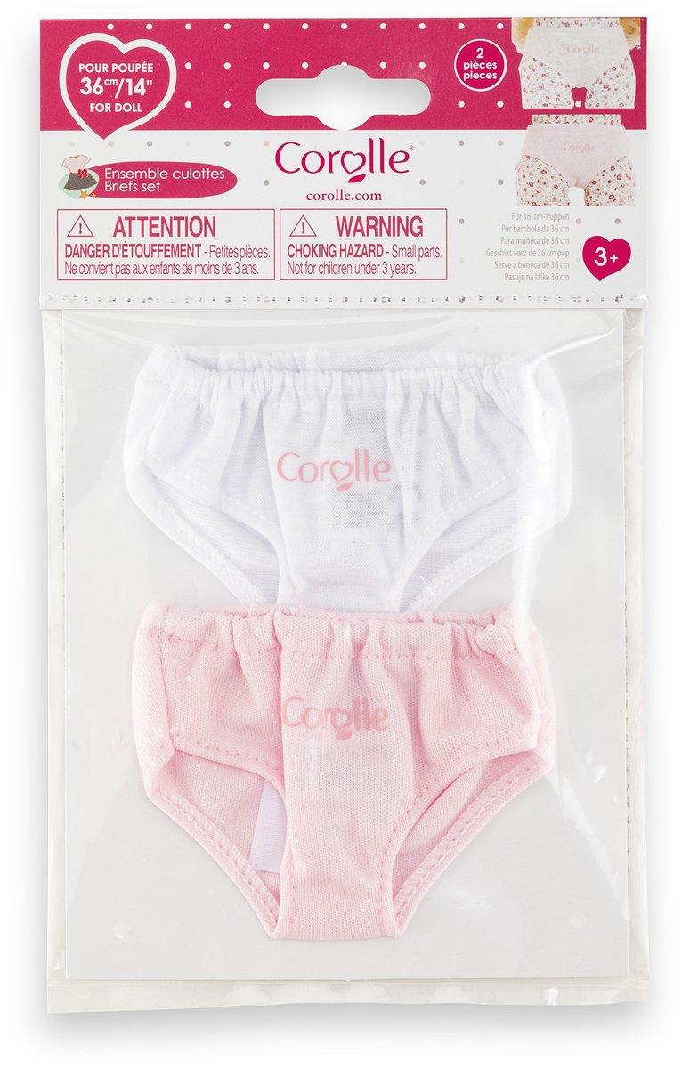Corolle ma set poppen onderbroeken - 36cm