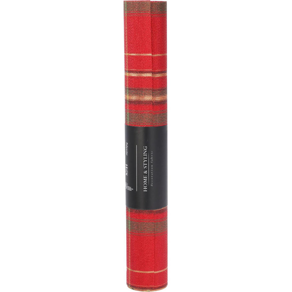 Home styling decostof ruit kerst 28x250cm