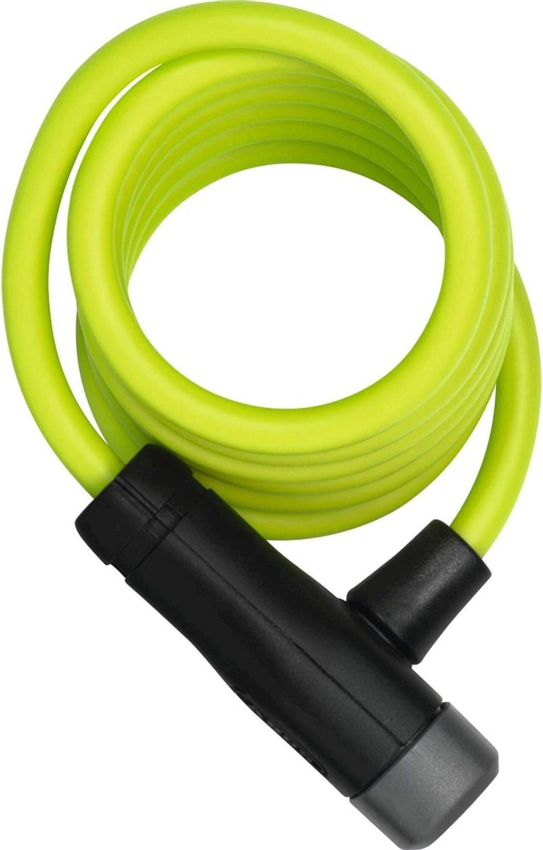 Abus Coil Cable Lock 4508K 150 8 Green