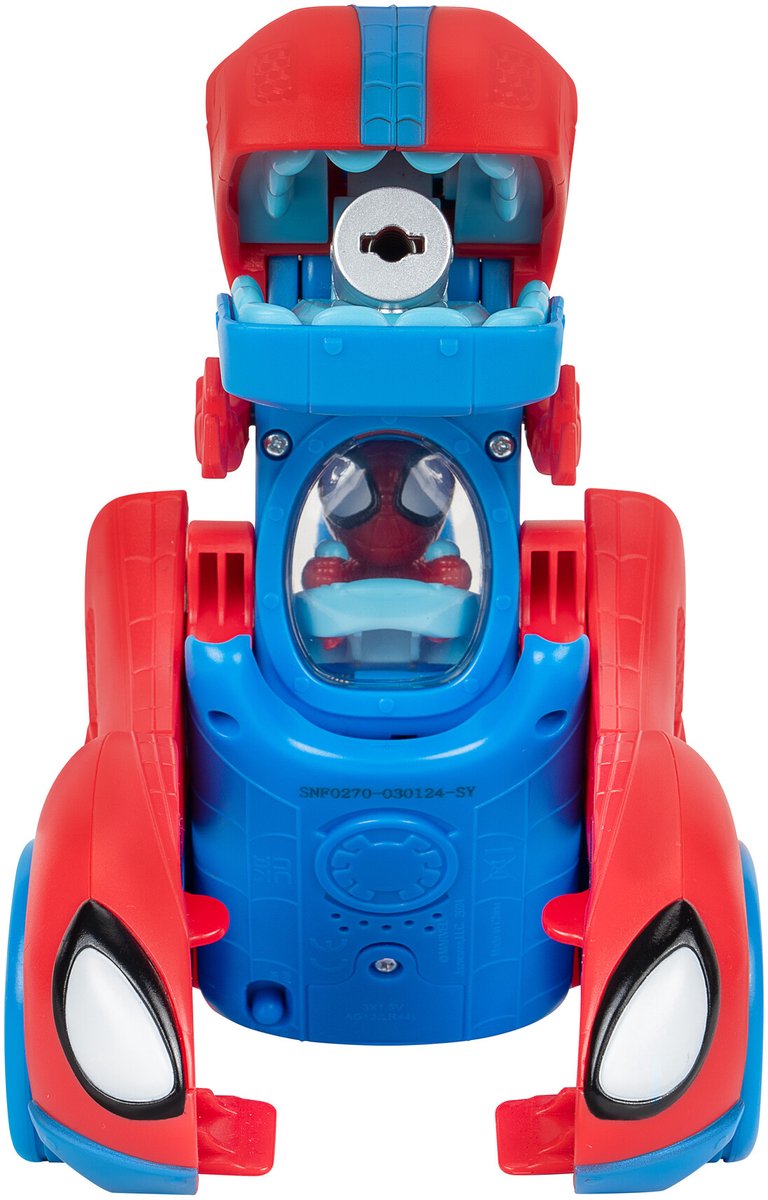 Jazwares spidey and his amazing friends - spidey-rex racer feature vehicle
