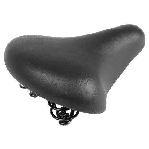 Selle import noir k'fabric+plumes