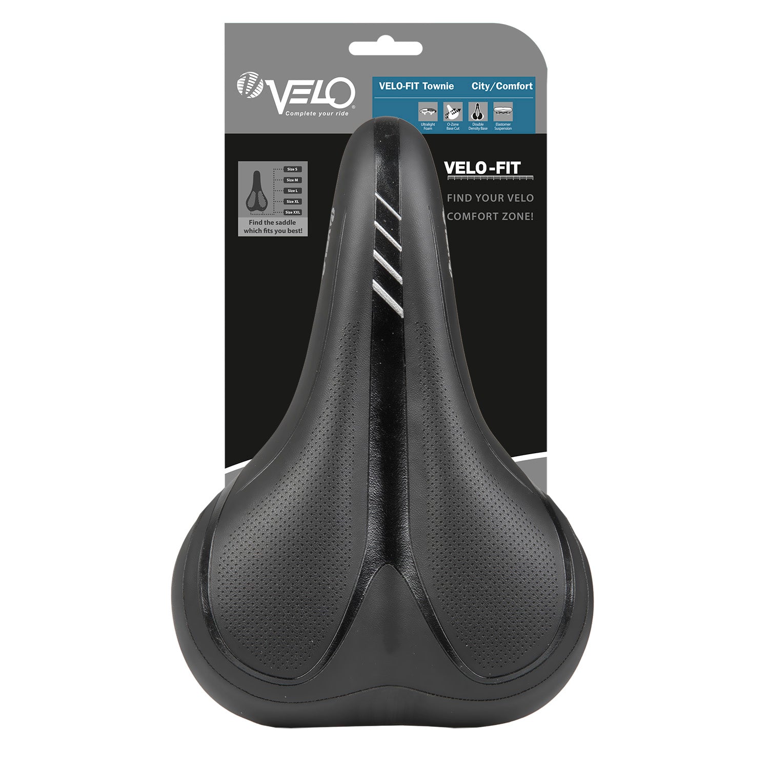 Selle Velo Townie L mousse légère confort