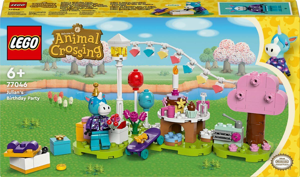Lego Animal Crossing 77046 Julian's Birthday Party
