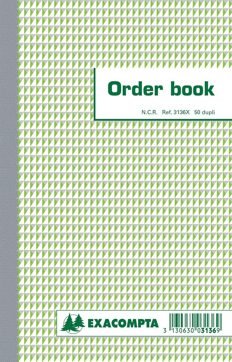 Exacompta orderboek 210x135 ncr 2-voud