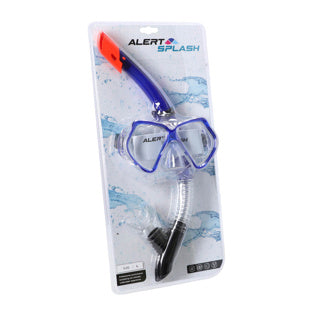 Alert splash snorkelset maat l 2 assorti | 2 stuks