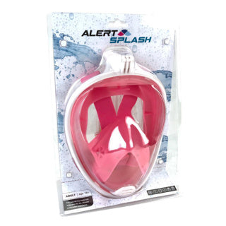 Alert splash snorkelmasker s m roze