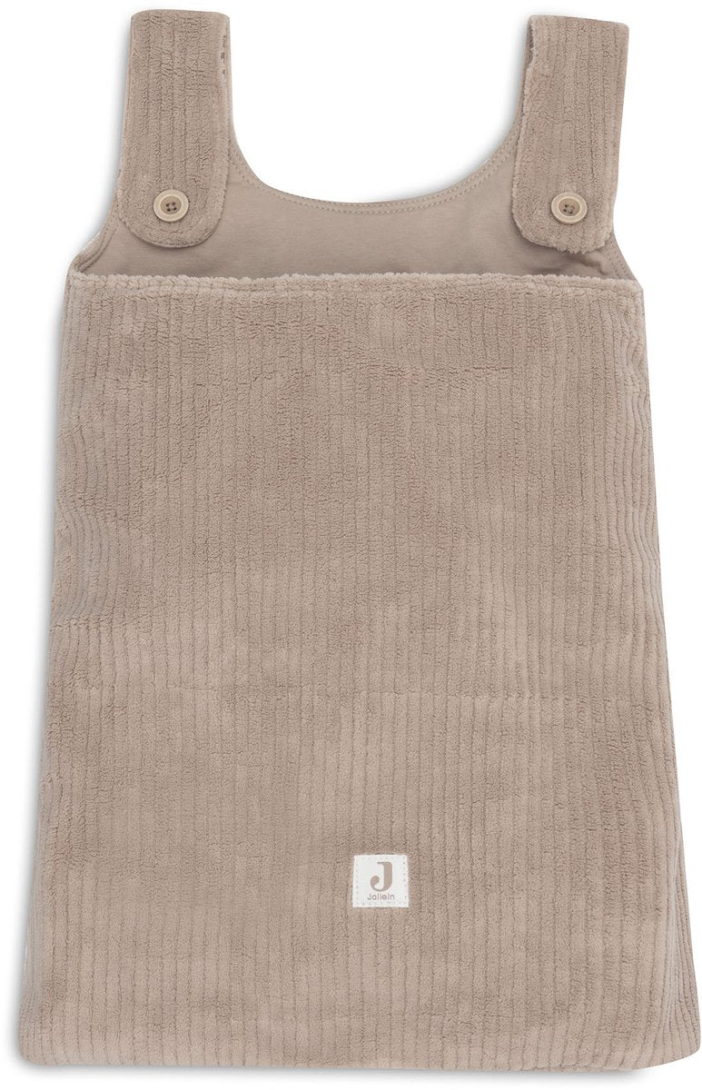 Jollein boxzak - 65x42cm - cloudy rib - milky coffee - boxopbergzak