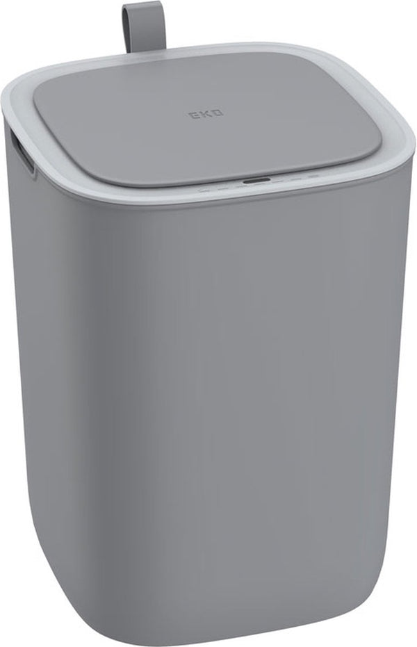 Eko - morandi smart sensor bin 12 liter - polypropyleen - grijs - prullenbak