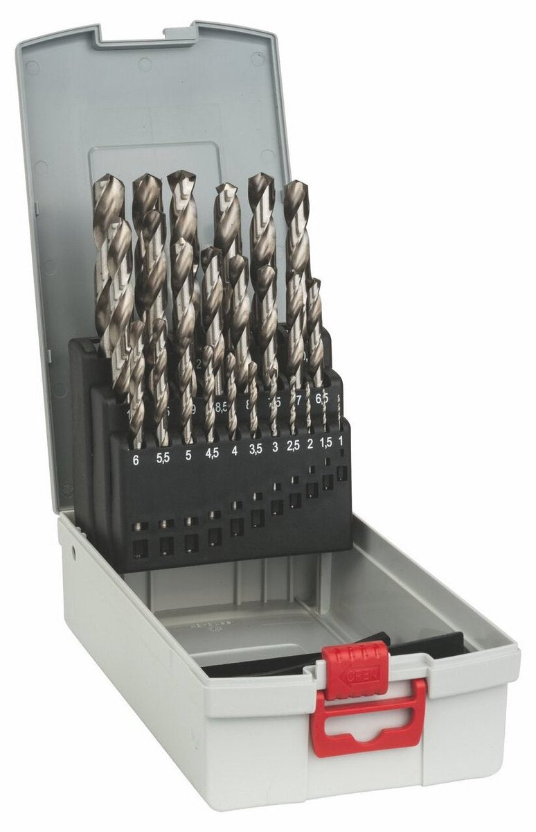 Bosch 25st metaalb.set pro box hss-g 135°