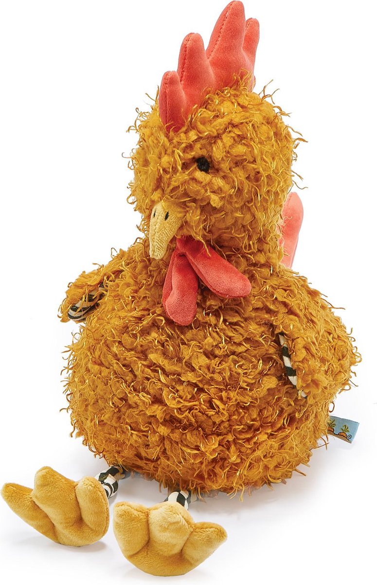 Bunnies by the bay randy de haan knuffel - knuffeldier - geborduurde details - 42 cm - bruin