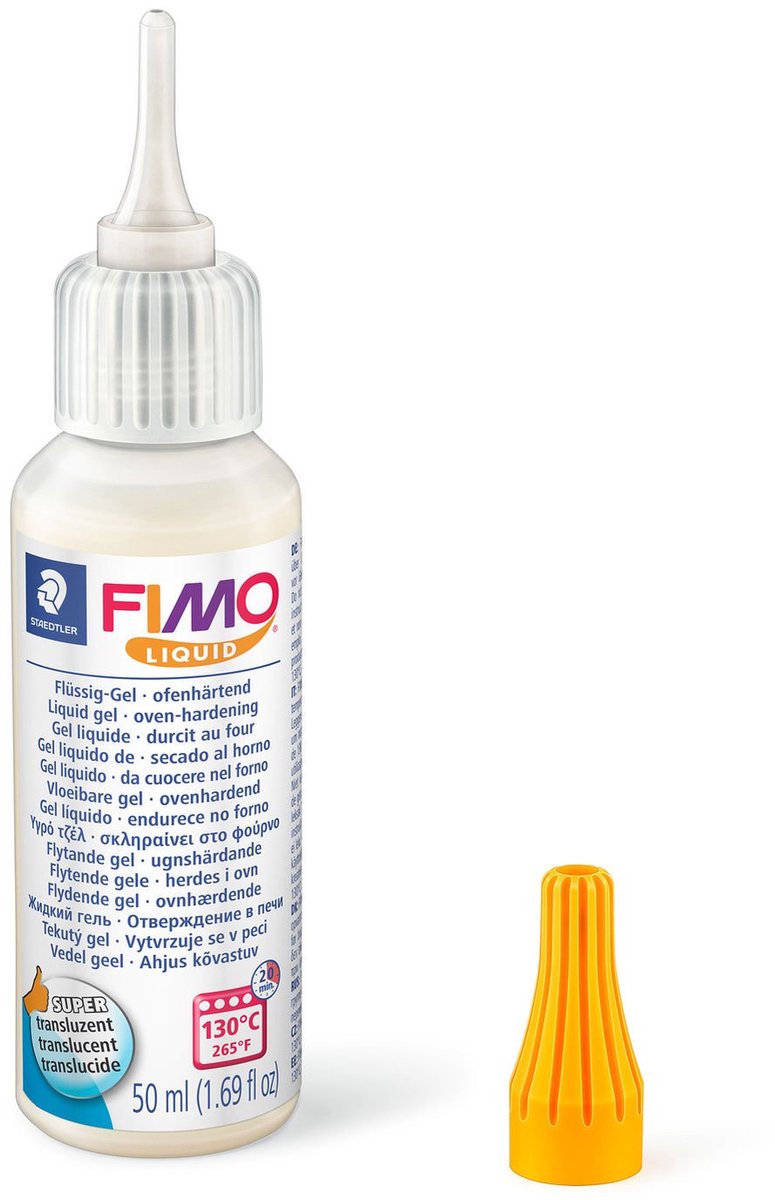 Fimo liquid deco gel 50 ml transparant