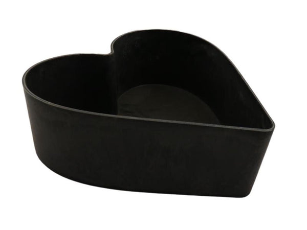 Hbx natural living bloempot hart 22x20x7,5cm