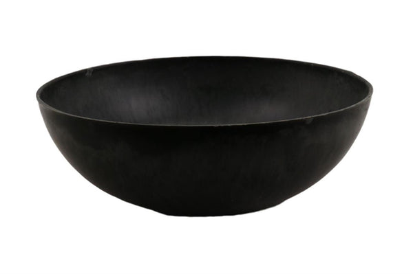 Hbx natural living schaal melamine ø30xh10cm grijs