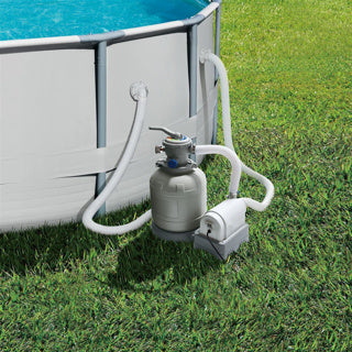 Zomergolven zandfilterpomp zwembad 4164 liter pu