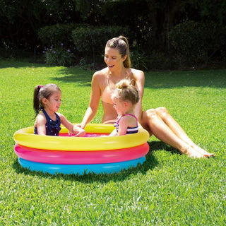 Zomergolven zwembad 3-ringen 114 x 25 cm