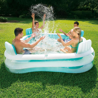 Zomergolven zwembad familie premier 2-ringen 223 x 223 x 66 cm