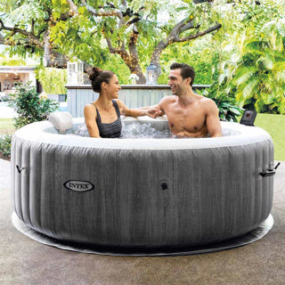 Jacuzzi gonflable Intex Greywood Deluxe 4 personnes