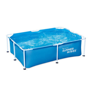 Zomer golven zwembad klein frame 213 x 152 x 61 cm