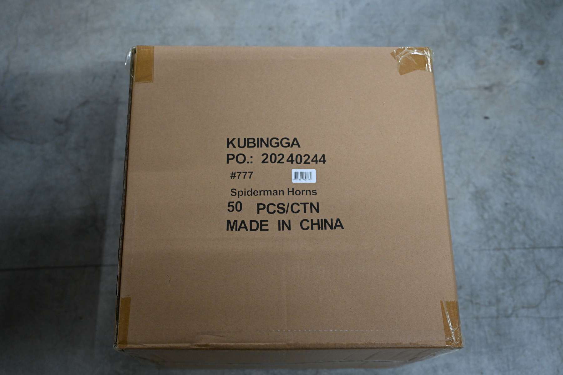 Marvel spider-man fietstoeter - jongens - rood blauw