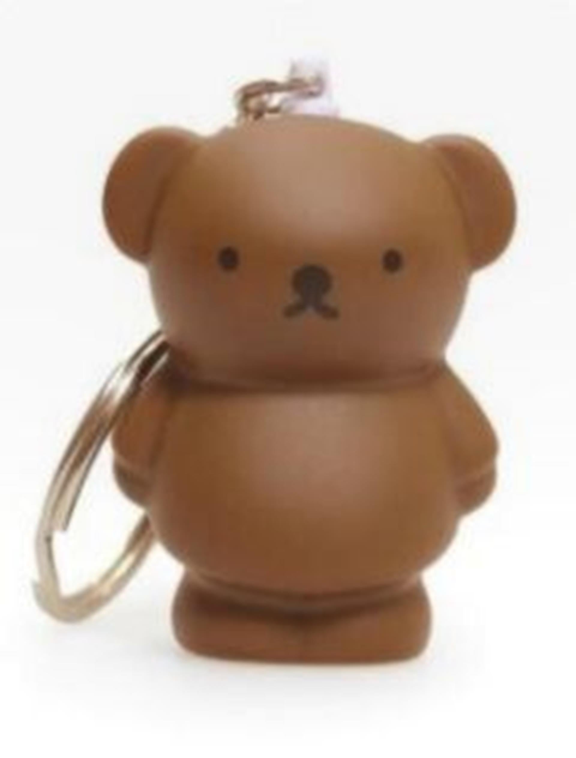 Nijntje sleutelhanger boris beer 3d bruin 4,5cm