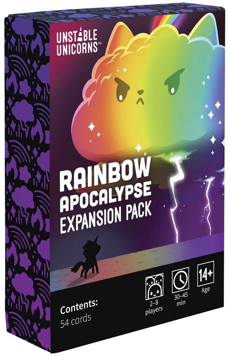 Teeturtle unstable unicorns rainbow apocalypse expansion - engelstalig kaartspel