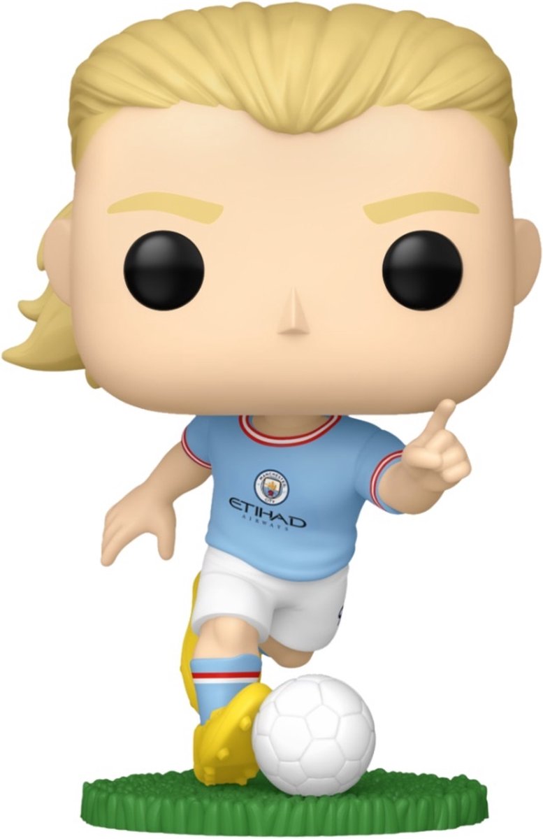 Funko pop football: mancity - erling haaland pop #60