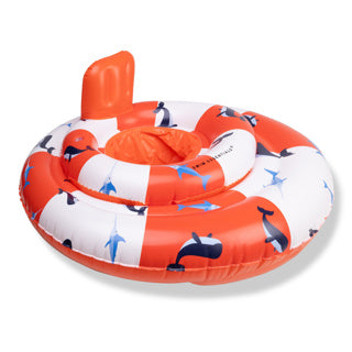 Swim essentials baby float walvis 0-1 jaar