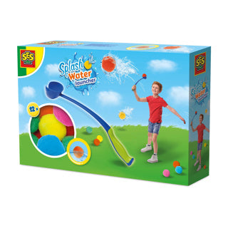 Ses creative 02318 splash waterballen werper - gooi herbruikbare waterballonen tot wel 25 meter - herbruikbaar - waterspeelgoed