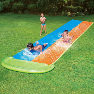Zomergolven alert waterglijbaan 549 cm oranje blauw groen