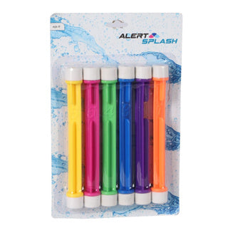 Alert splash duikstaven 6 stuks | 6 stuks