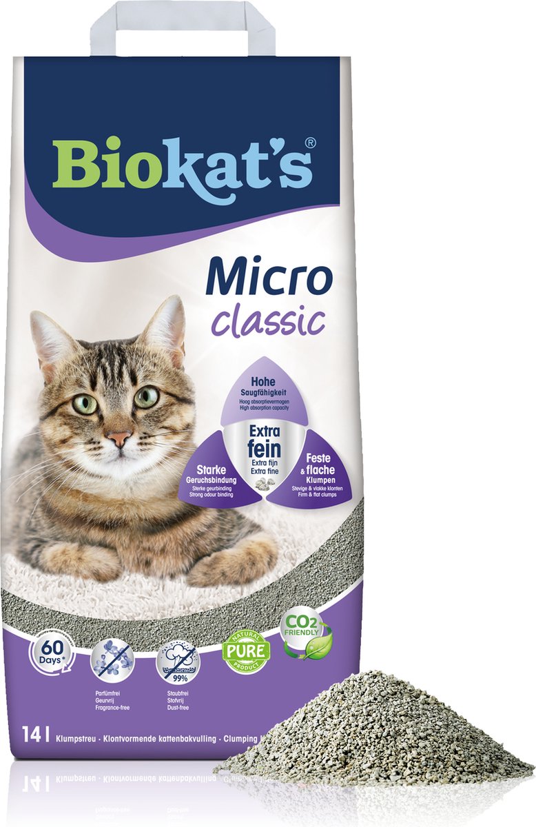 Biokat's Kattenbakvulling micro klassieker