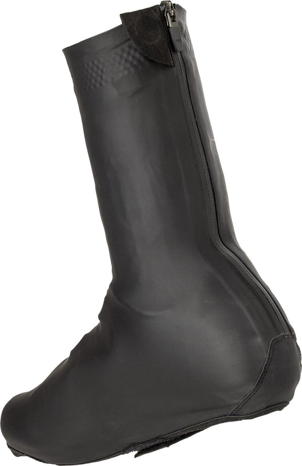 Agu raceday - fietsoverschoenen - winter overschoenen - unisex - wind- en waterdicht - 29 cm hoog - met rits - getapete naden - zwart - xxxl 48