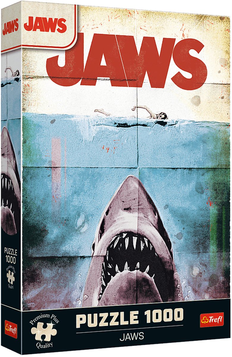 Trefl puzzel 1000 stukjes premium plus jaws - fsc karton.