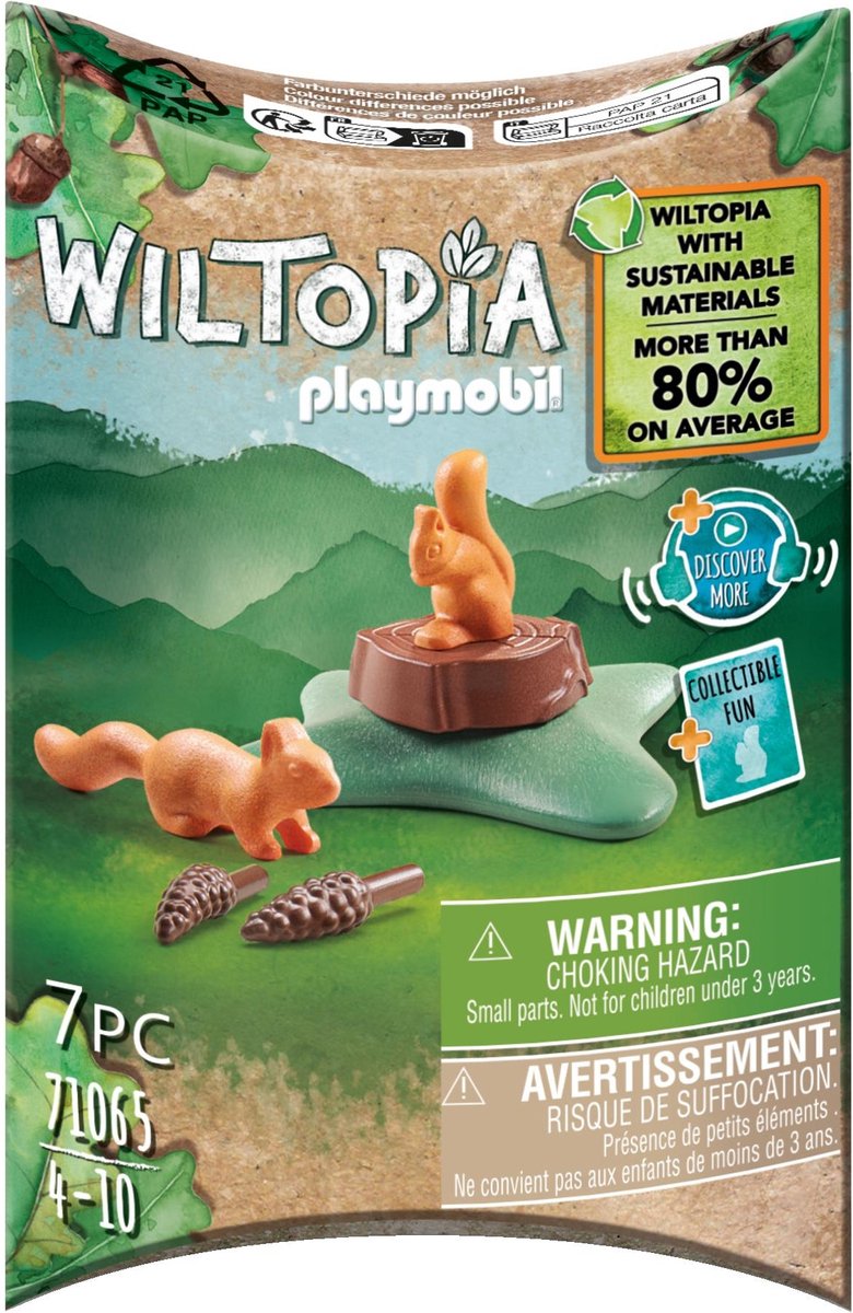 Playmobil Wiltopia Eekhoorns-71065
