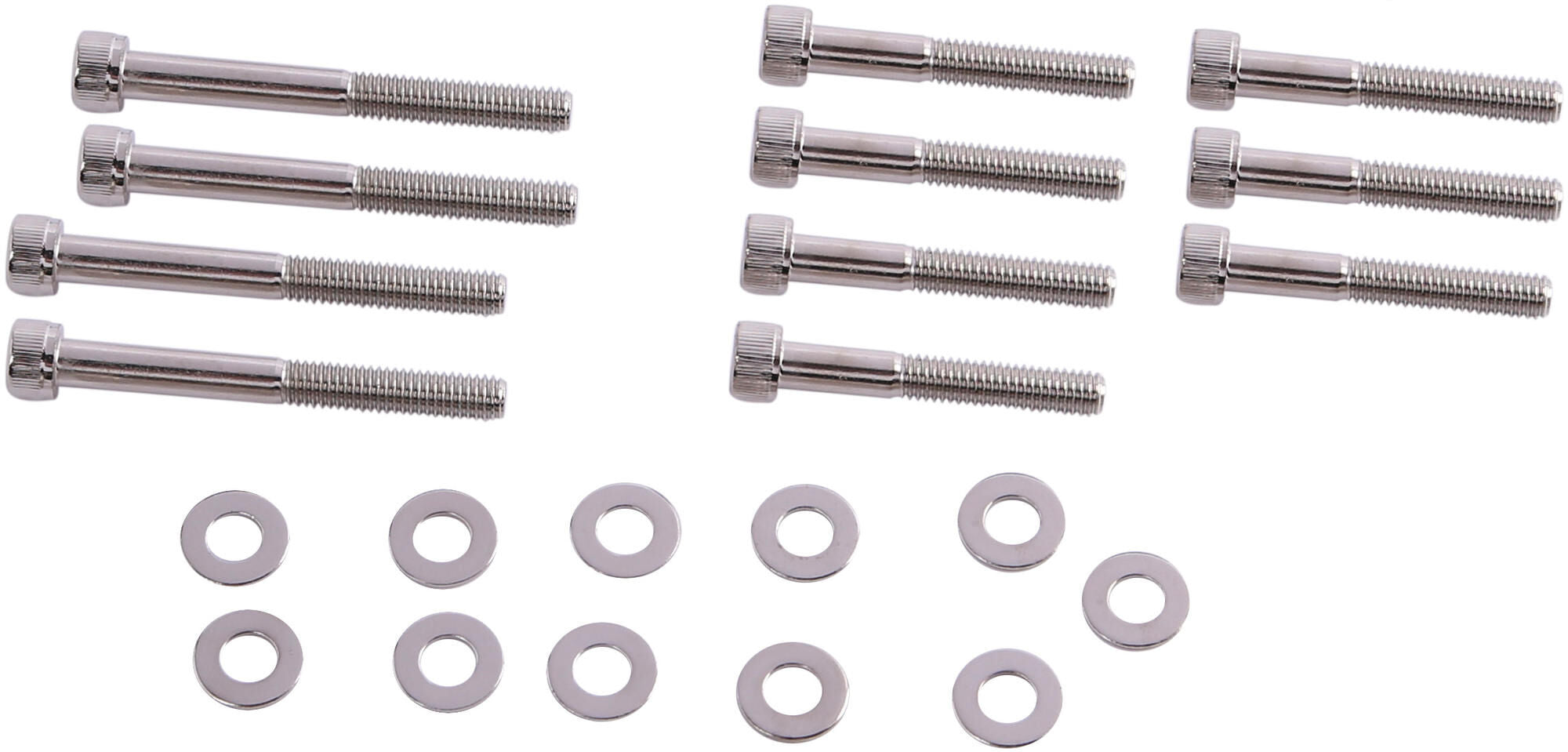 Tnt motorkap schroevenset screw set engine cover peugeot 50 chrome