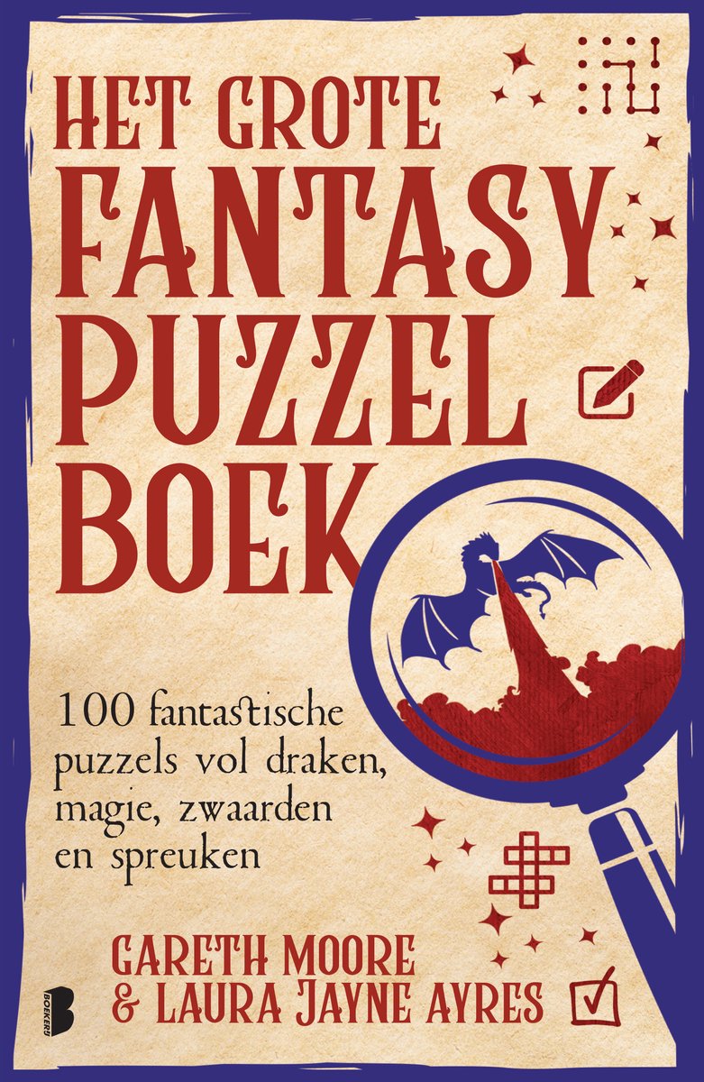 Dr gareth moore het grote fantasypuzzelboek