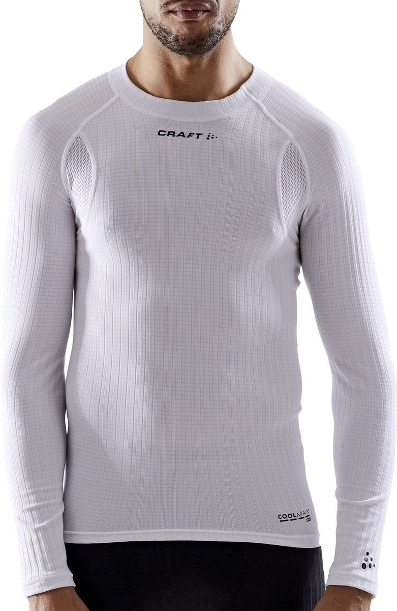 Craft active extreme x cn ls m heren thermoshirt - wit